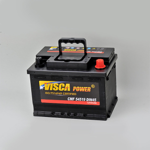 Batteria per auto Jeje senza manutenzione Cmf 54519 din45 12V 45ah Viscapower Sigillata al piombo acido Articolo in rapido movimento