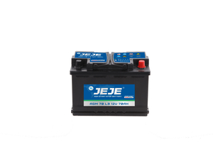 Batteria per auto AGM Start-Stop JEJE POWER 12V AGM70 L3