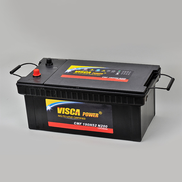 batteria resistente e senza manutenzione